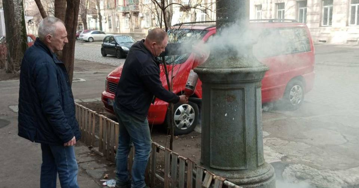 Ліквідація займання членами пожежної дружини