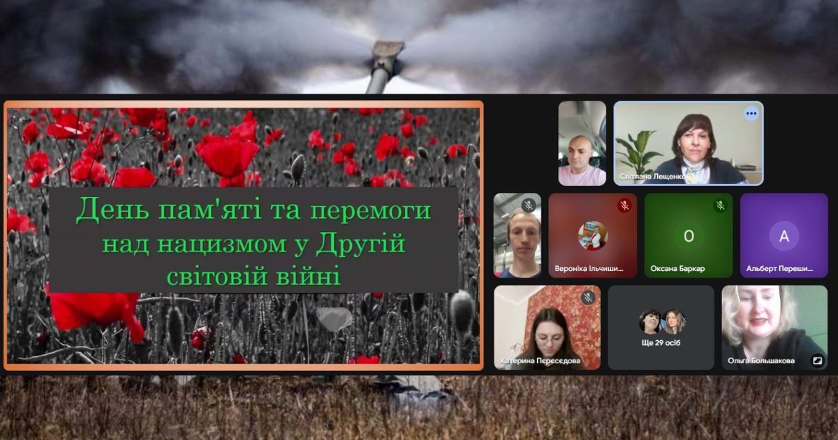 8 травня – День пам’яті та перемоги над нацизмом у Другій світовій війні 1939-1945 років 8 травня – День пам’яті та перемоги над нацизмом у Другій світовій війні 1939-1945 років